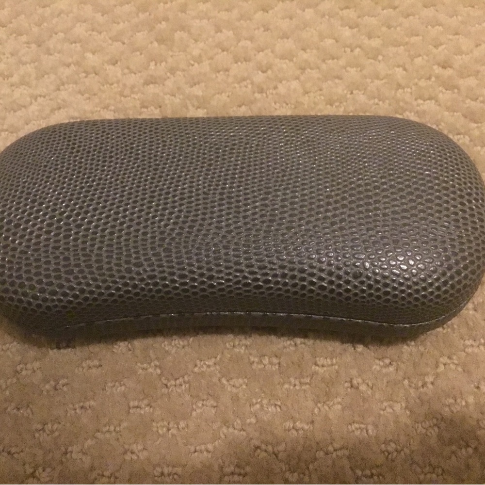 Gray Hard Shell Eyeglass Case